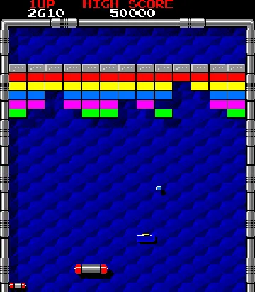 Arkanoid (Japan) screen shot game playing